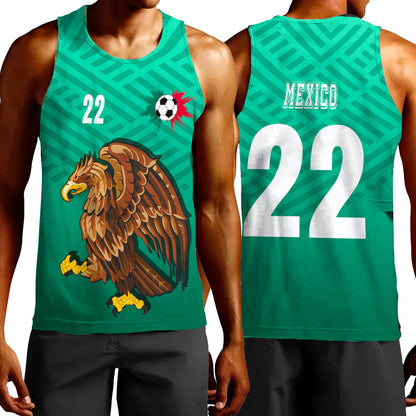 Clothing Mexico Soccer Jersey Style Tank Top