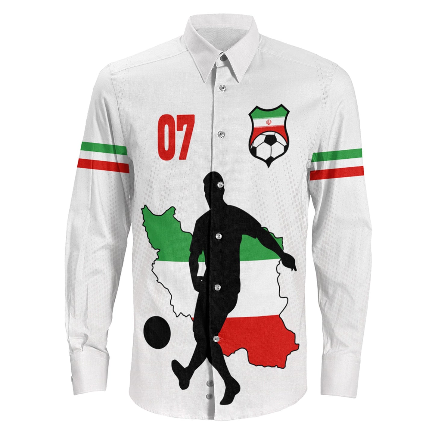 Clothing Mexico Soccer Jersey Style Violet Long Sleeve Button Shirt