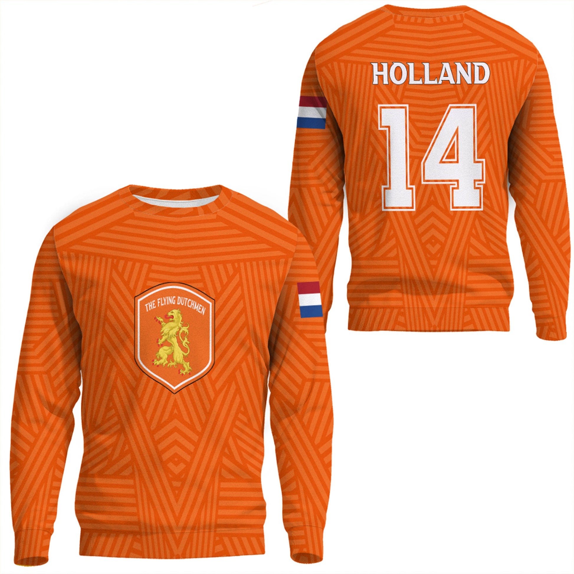 Clothing Netherlands Soccer Jersey Style Sweatshirts