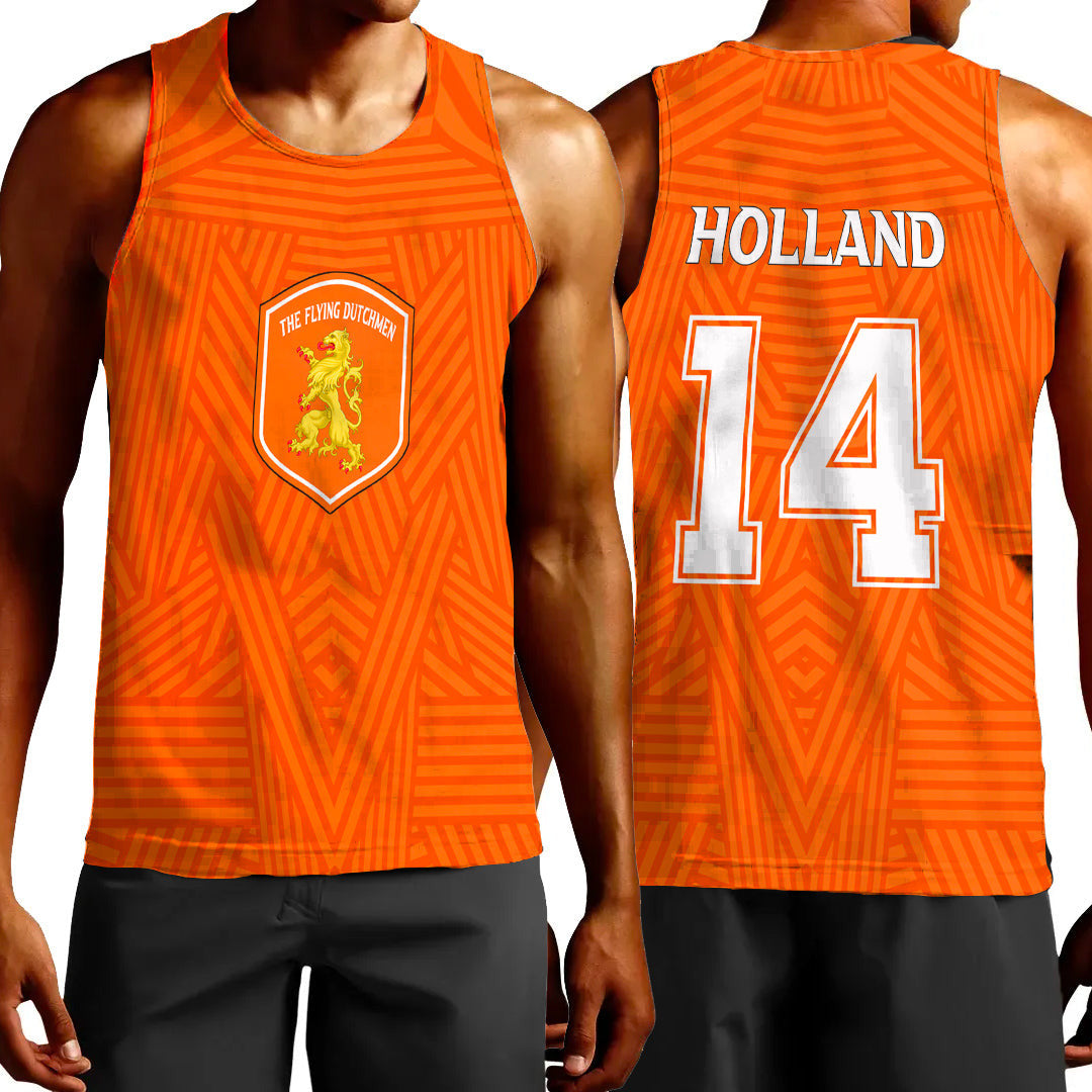 Clothing Netherlands Soccer Jersey Style Tank Top