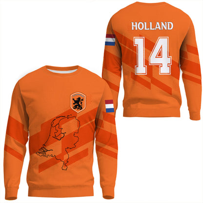 Clothing Netherlands Special Soccer Jersey Style Sweatshirts