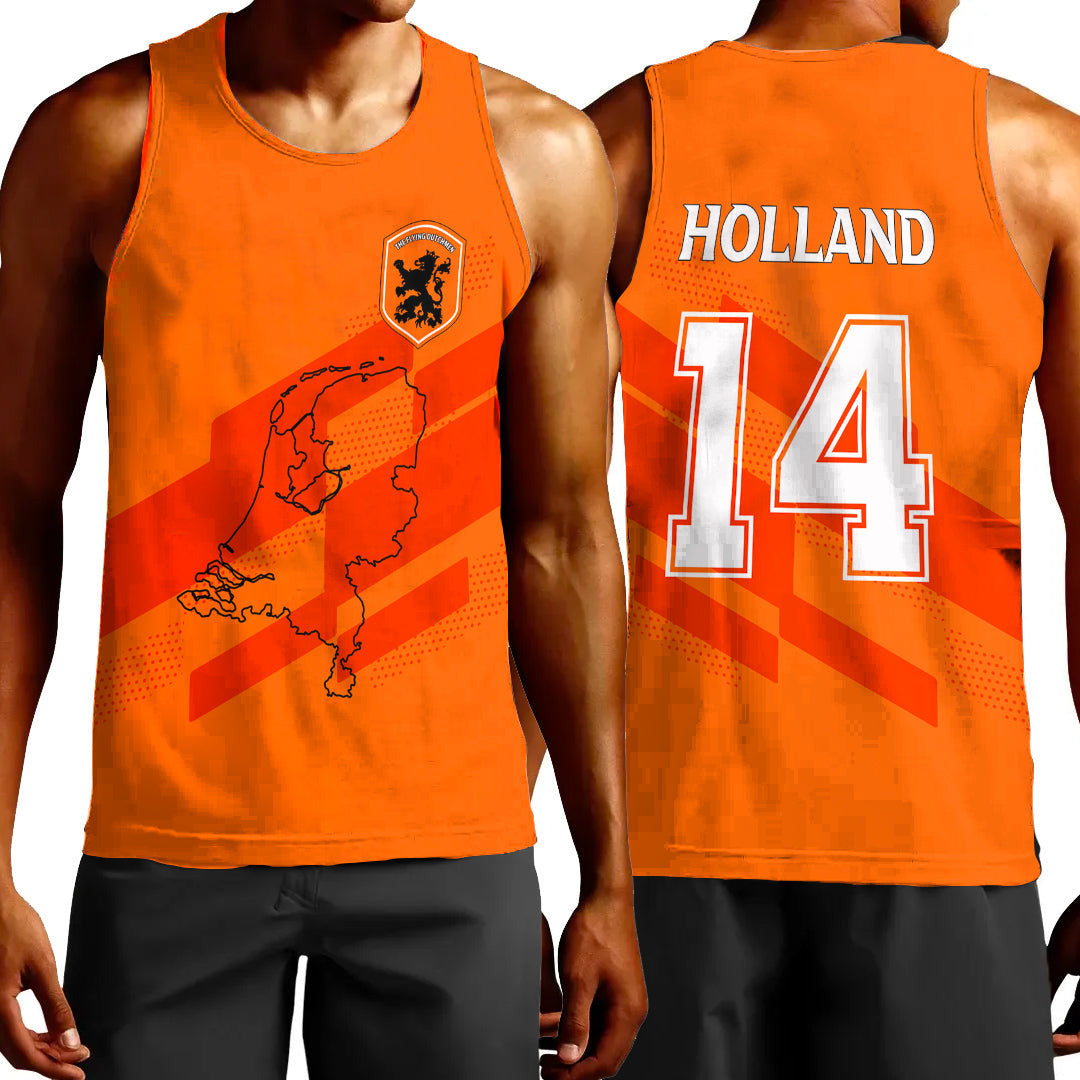Clothing Netherlands Special Soccer Jersey Style Tank Top