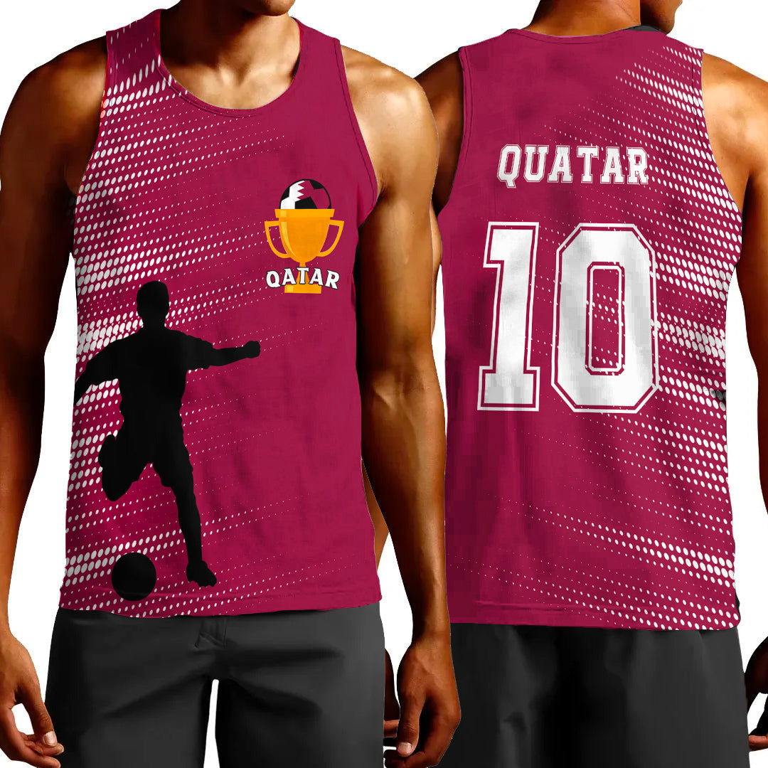 Clothing Qatar Special Soccer Jersey Style Tank Top
