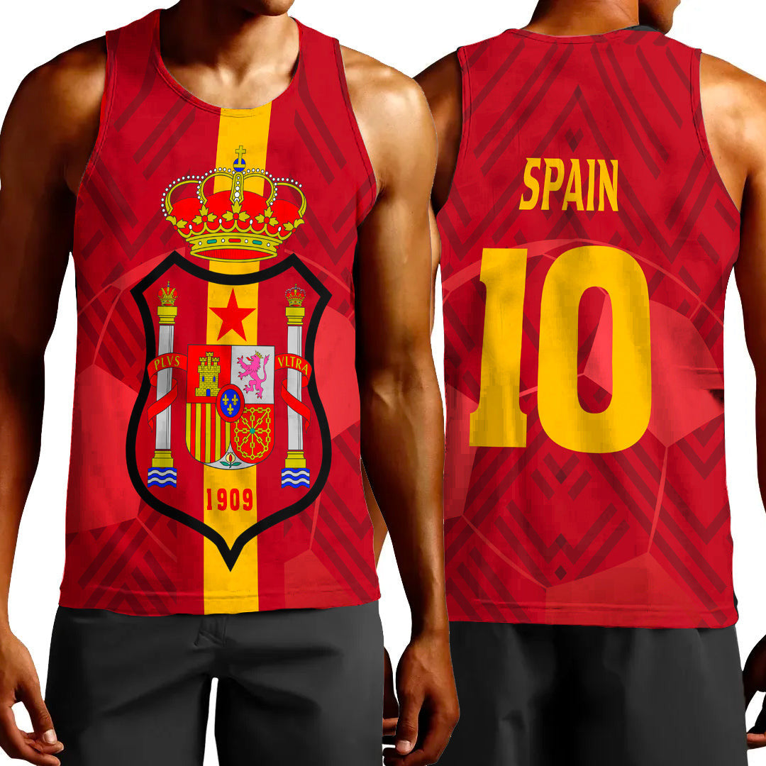 Clothing Spain Special Soccer Jersey Style Tank Top
