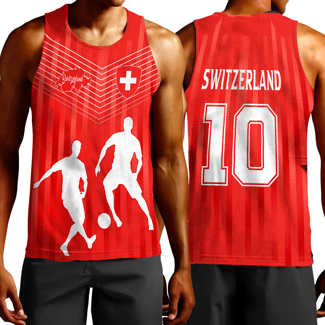 Clothing Switzerland Special Soccer Jersey Style Tank Top