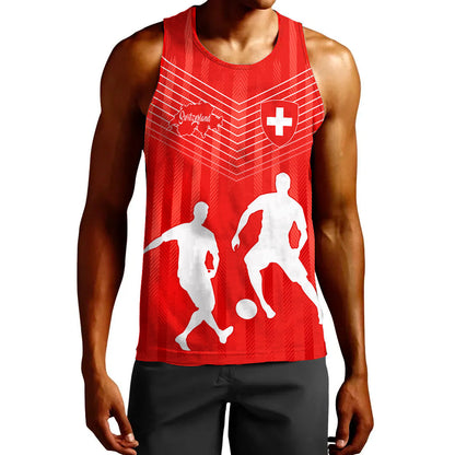 Clothing Switzerland Special Soccer Jersey Style Tank Top