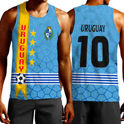 Clothing Uruguay Special Soccer Jersey Style Tank Top