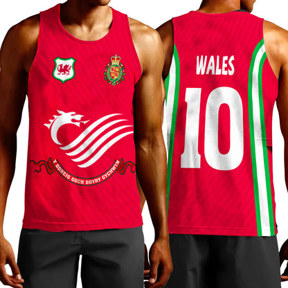 Clothing Wales Special Soccer Jersey Style Tank Top