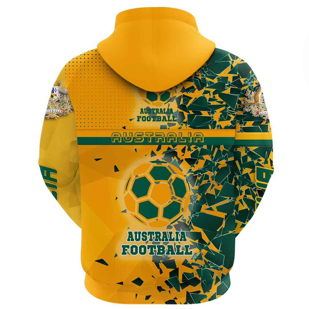 Sport Australia Football 2022 Broken Style Zip Hoodie