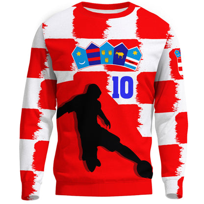 Clothing Croatia Soccer Jersey Style Sweatshirts
