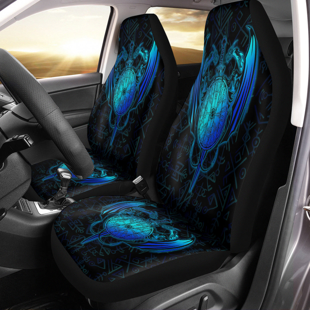 Maori 2021 Car Seat Covers Purple Aotearoa Tattoo