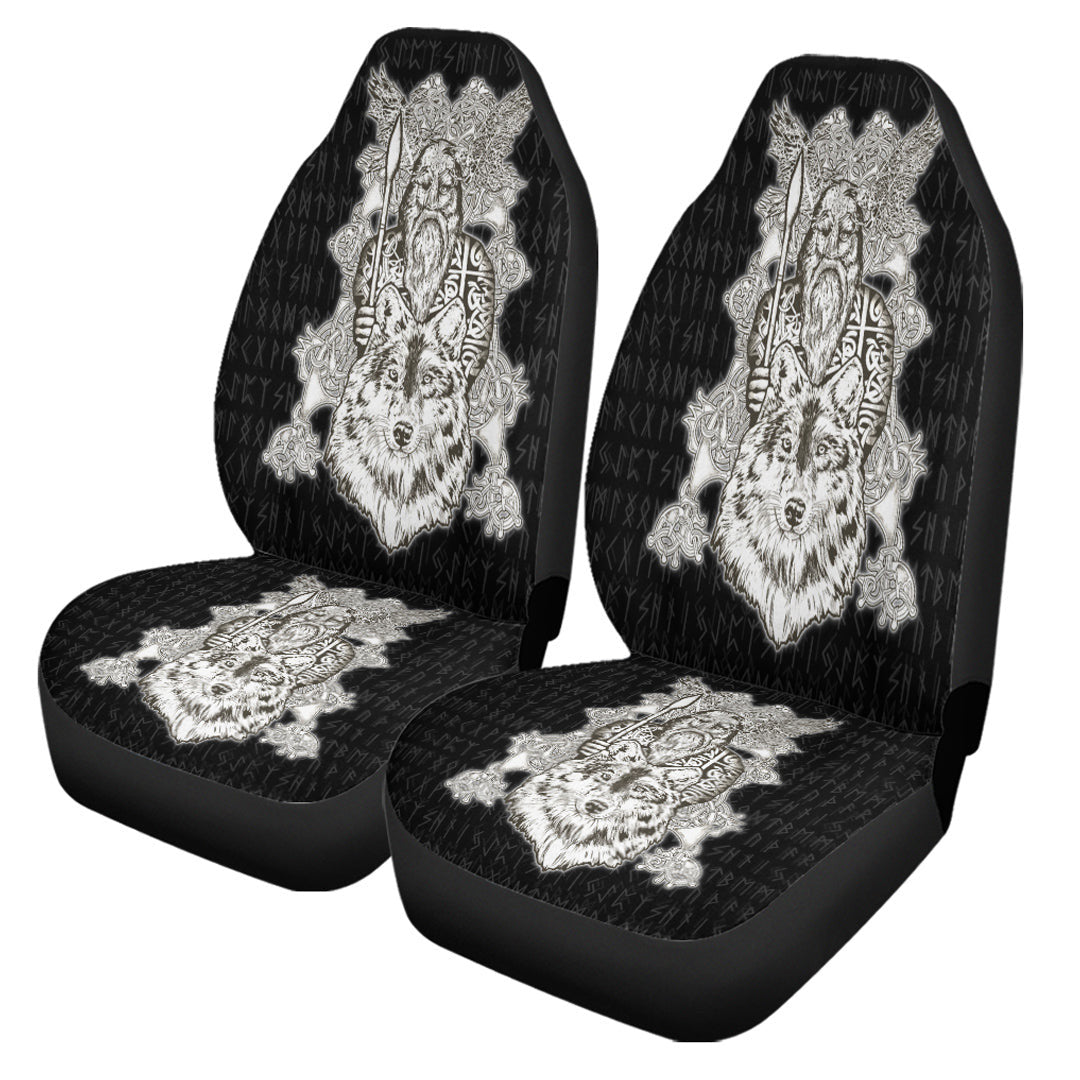 Car Seat Covers Odin Wolf Viking Car Seat Covers