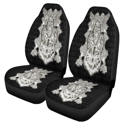 Car Seat Covers Odin Wolf Viking Car Seat Covers