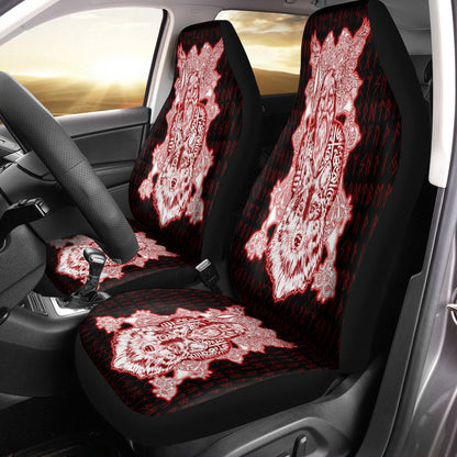 Maori 2021 Car Seat Covers Purple Aotearoa Tattoo
