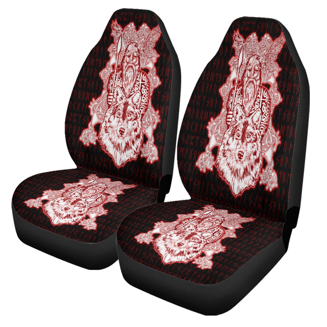 Car Seat Covers Odin Wolf Viking Car Seat Covers