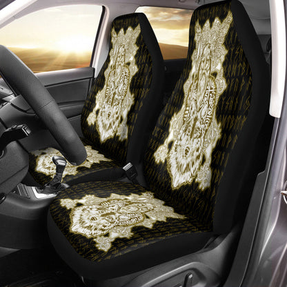 Maori 2021 Car Seat Covers Purple Aotearoa Tattoo