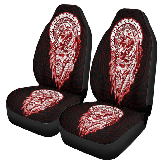 Car Seat Covers Viking Odin Red Car Seat Covers