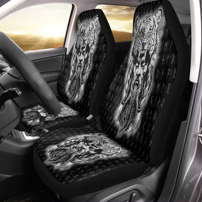 Maori 2021 Car Seat Covers Purple Aotearoa Tattoo