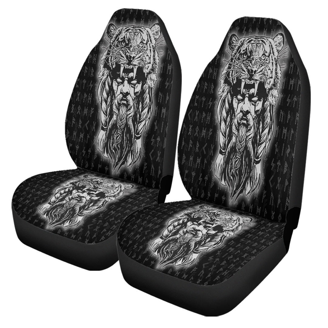 Car Seat Covers Wolf Odin Viking Car Seat Covers