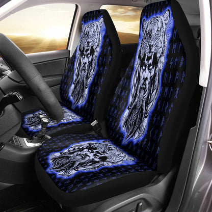 Maori 2021 Car Seat Covers Purple Aotearoa Tattoo