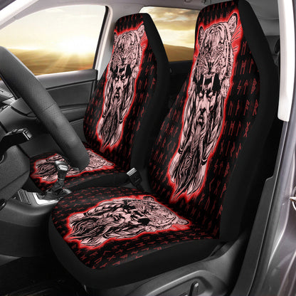 Maori 2021 Car Seat Covers Purple Aotearoa Tattoo
