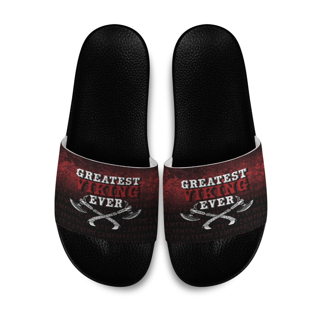 Slide Sandals Greatest Viking Ever Slide Sandals
