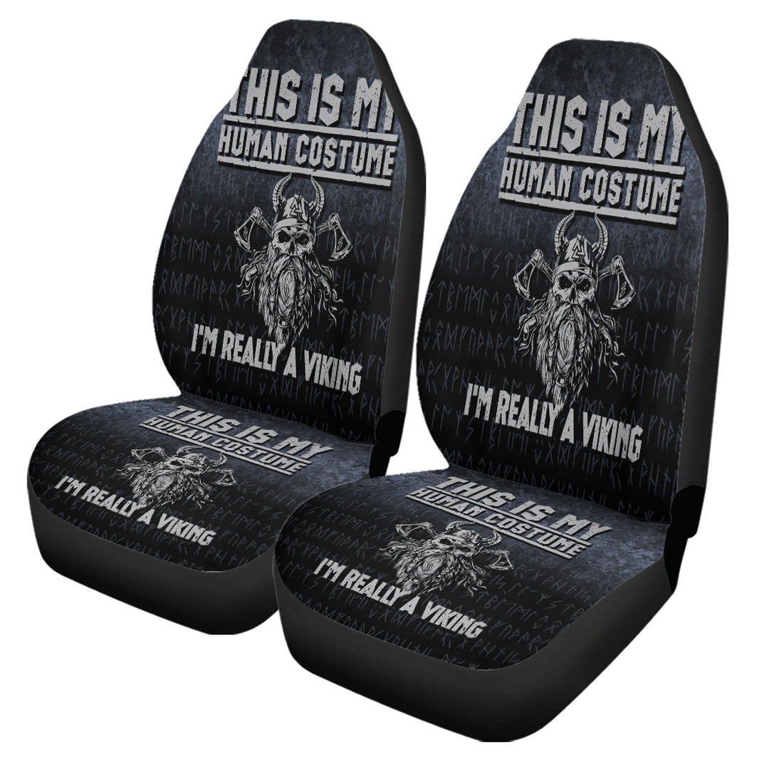 Car Seat Covers Thisismyhumancostumei'Mreallyaviking Car Seat Covers