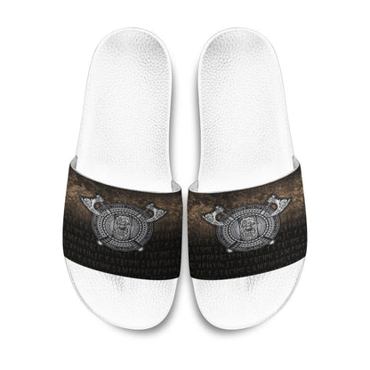 Slide Sandals Fenrir Viking Shield Slide Sandals