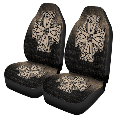 Car Seat Covers Celtic Symbol Norse Mythology Valhalla Car Seat Covers