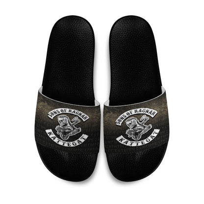 Slide Sandals Sons Of Ragnar Kattegat Slide Sandals