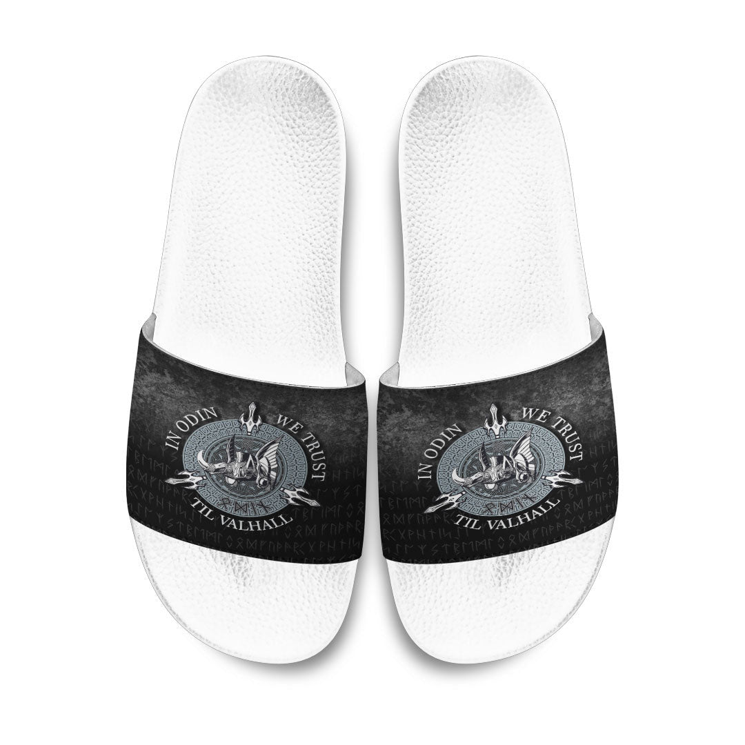 Slide Sandals In Odin We Trust Slide Sandals