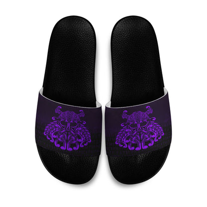 Slide Sandals Vikings Odin Valhalla Purple Version Slide Sandals