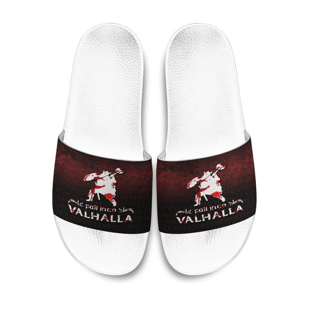 Slide Sandals Fall Into Valhalla Slide Sandals