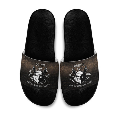 Slide Sandals Odin God Of War And Death Slide Sandals
