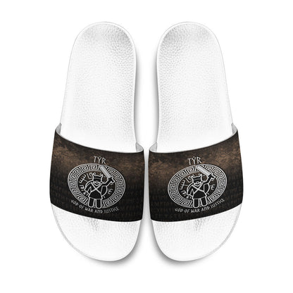 Slide Sandals Tyr God Of War And Justice Slide Sandals