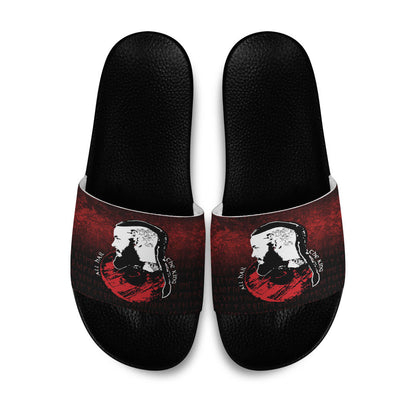 Slide Sandals All Hail The King Vikings Slide Sandals