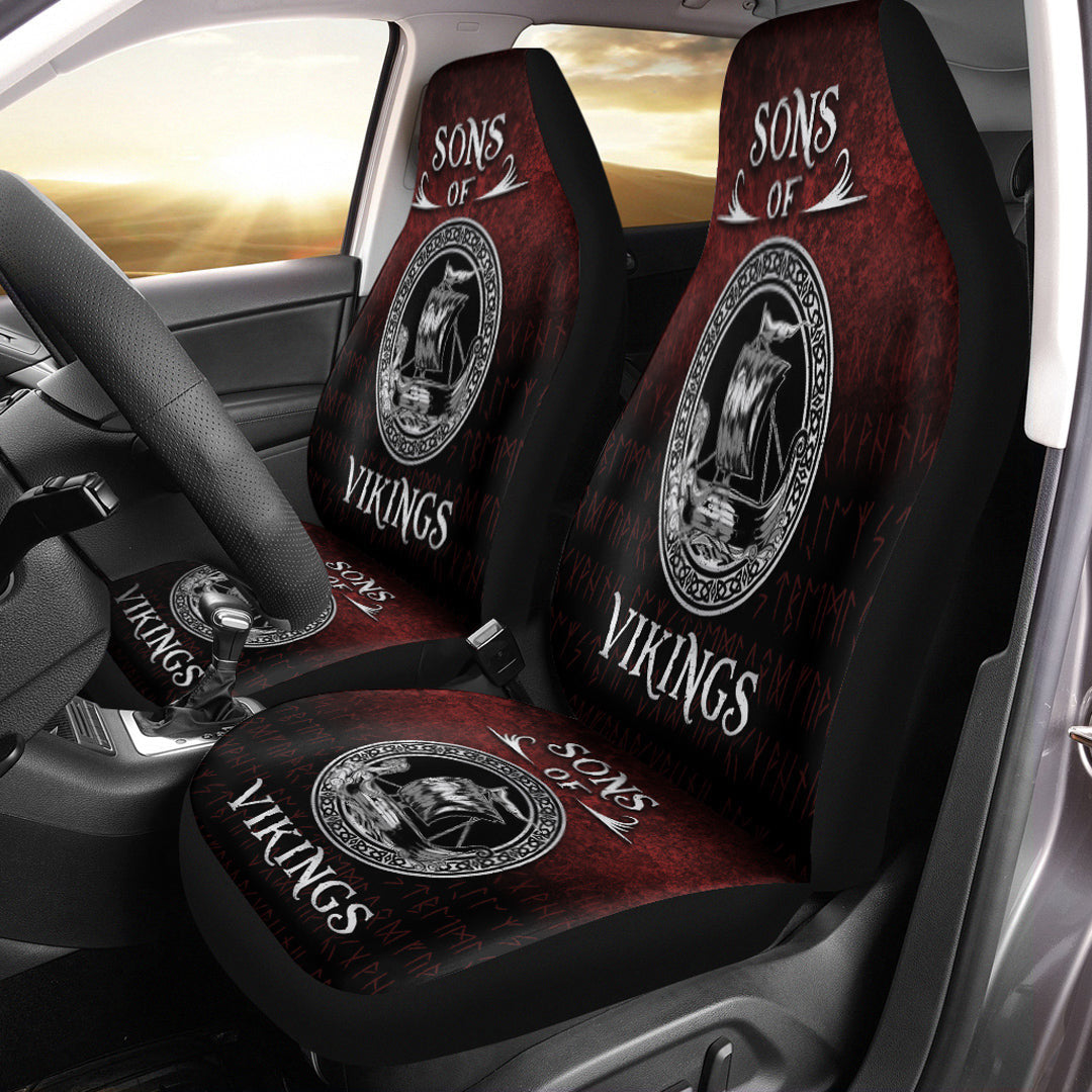 Maori 2021 Car Seat Covers Purple Aotearoa Tattoo