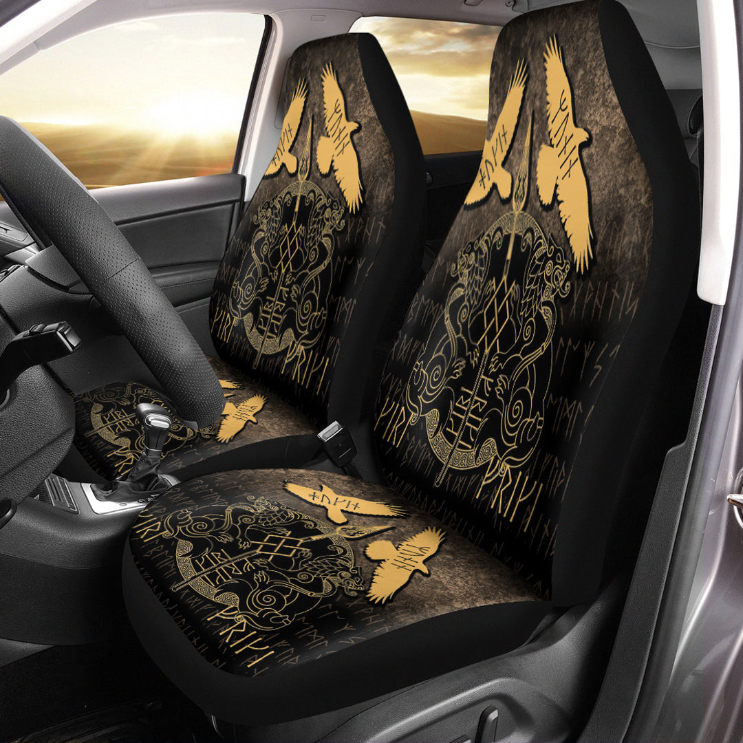 Maori 2021 Car Seat Covers Purple Aotearoa Tattoo