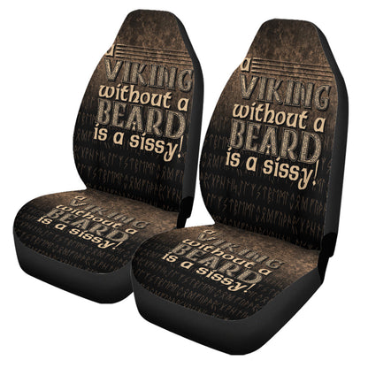 Car Seat Covers A Viking Without A Beard Is A Sissy! Car Seat Covers