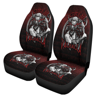 Car Seat Covers Axe Warrior Raven Odin Thor Victory Or Valhalla Car Seat Covers