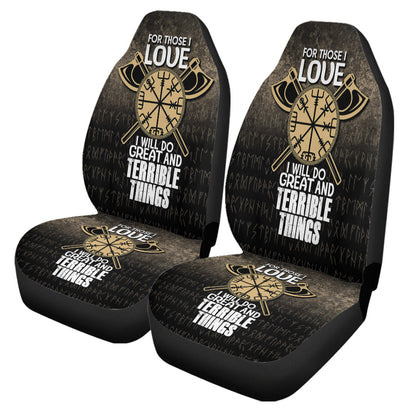 Car Seat Covers For Those I Love I Will Do Great And Terrible Things Car Seat Covers