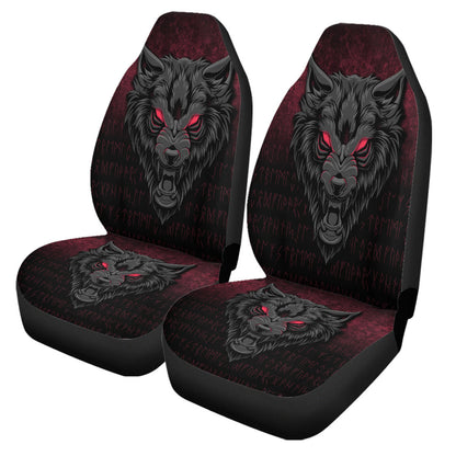 Car Seat Covers Fenrirwolfvikingsymbolnorsemythologie Car Seat Covers