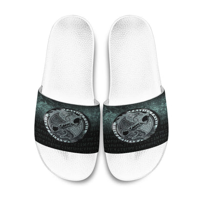 Slide Sandals Fenrir the Wolf Slide Sandals