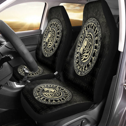 Maori 2021 Car Seat Covers Purple Aotearoa Tattoo