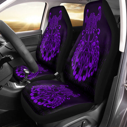 Maori 2021 Car Seat Covers Purple Aotearoa Tattoo