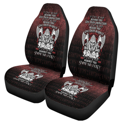 Car Seat Covers Against You Show No Mercy Car Seat Covers
