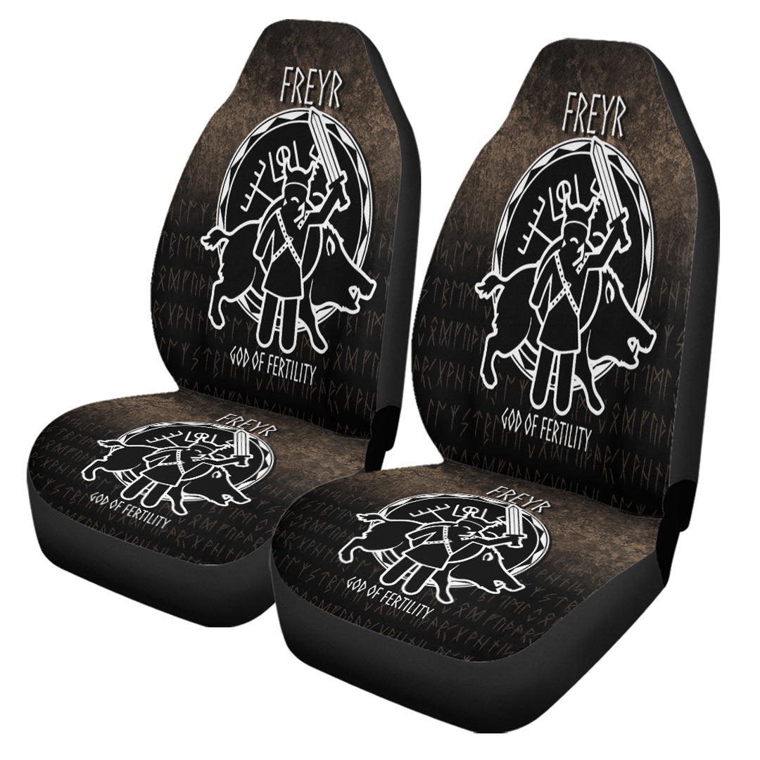 Car Seat Covers Freyr God Of Fertility Car Seat Covers