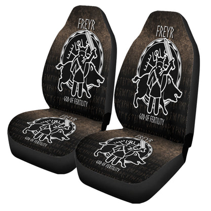 Car Seat Covers Freyr God Of Fertility Car Seat Covers