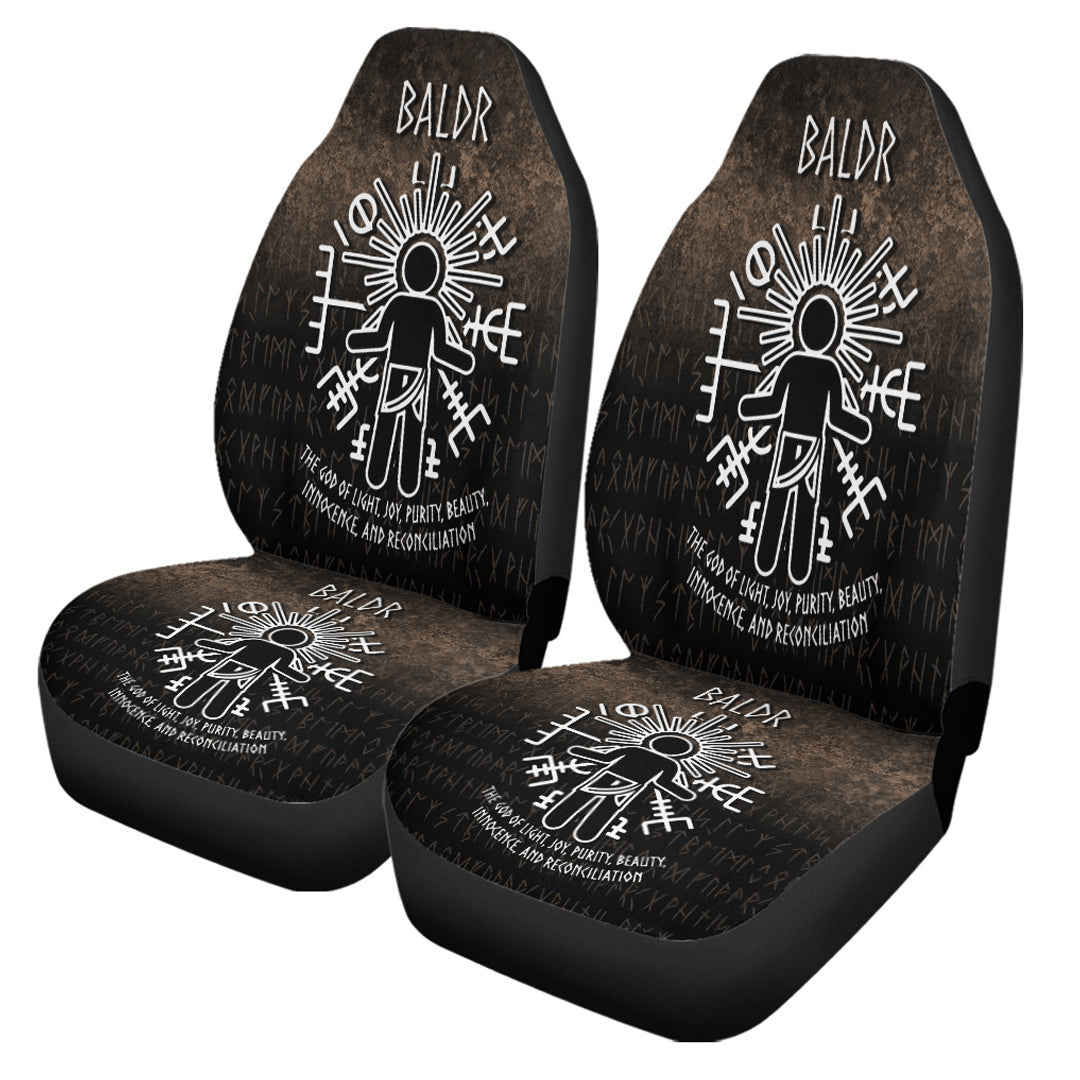 Car Seat Covers Baldr God Car Seat Covers