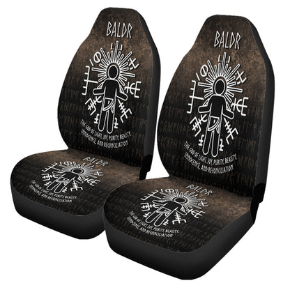 Car Seat Covers Baldr God Car Seat Covers